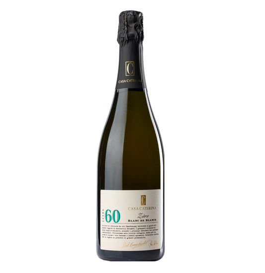 Spumante Brut Nature Blanc de Blancs "Cuvée 60" - Casa Caterina