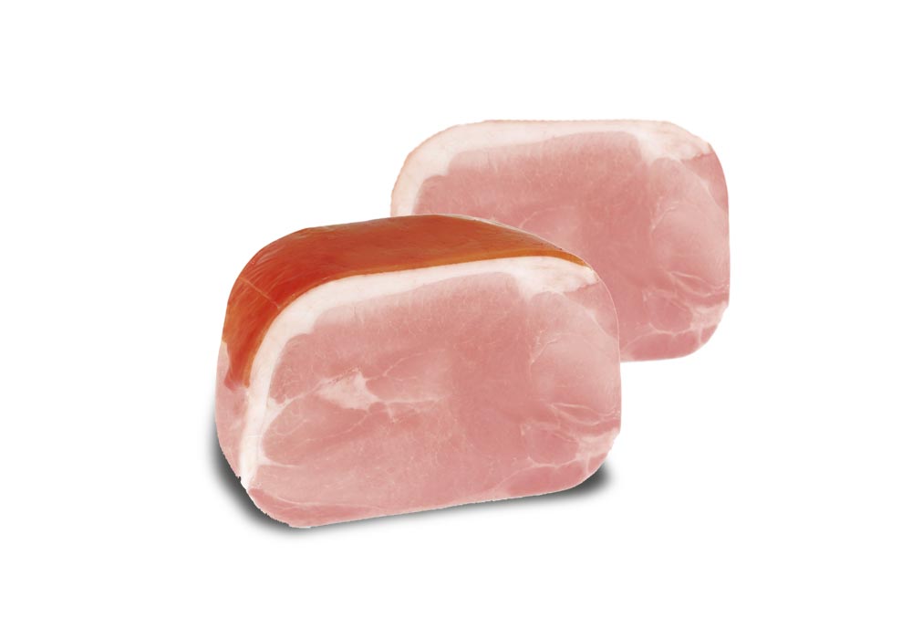 Cooked ham slice