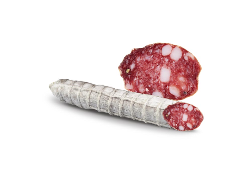 Whole coral salami