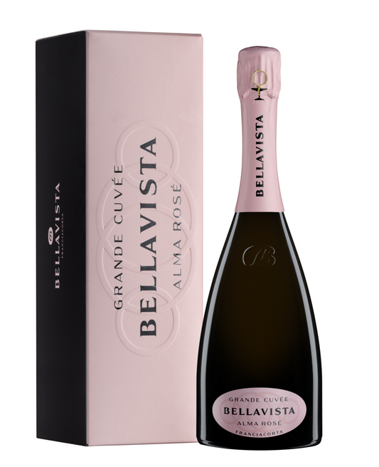 Franciacorta Rosé Pas Dosé DOCG N.V. "Gran Cuvée Alma Rosé" - Bellavista (astuccio)