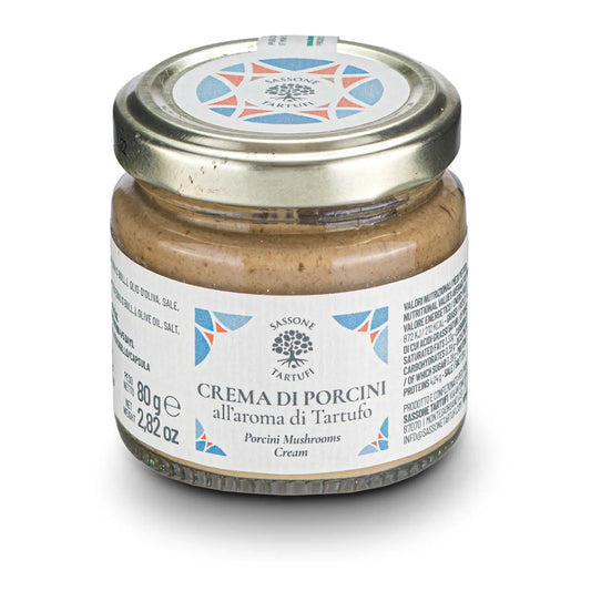 porcini mushroom cream with truffle aroma