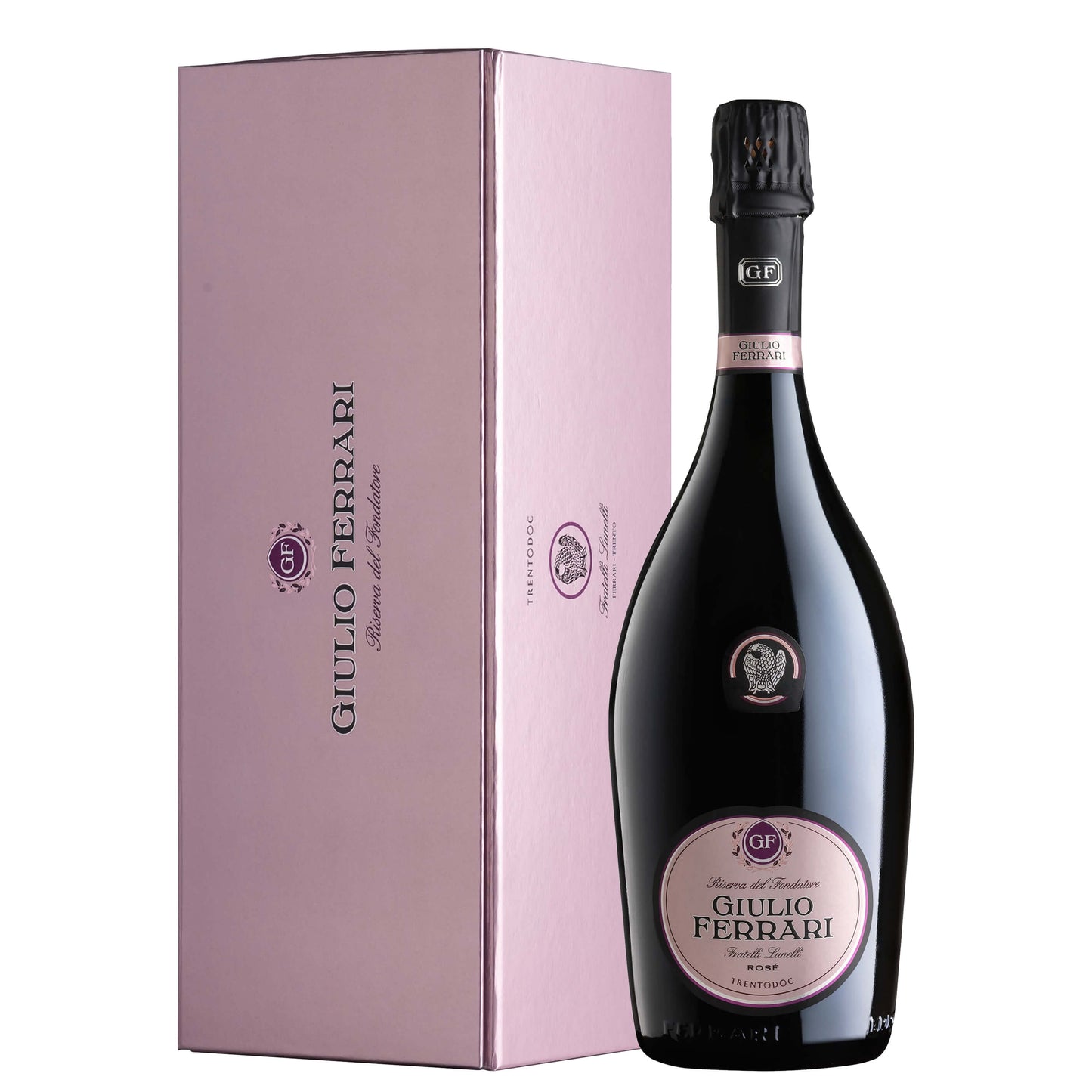 Trento Rosé DOC "Giulio Ferrari Riserva del Fondatore Rosé" 2008 - Ferrari (astuccio)