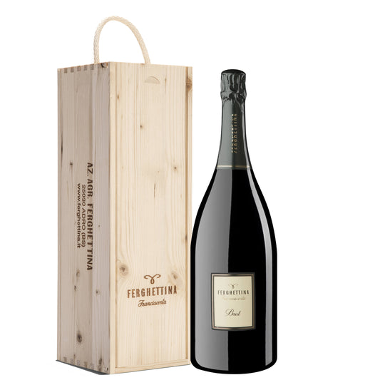 Franciacorta Brut DOCG Jéroboam - Ferghettina (Box wood) 3l