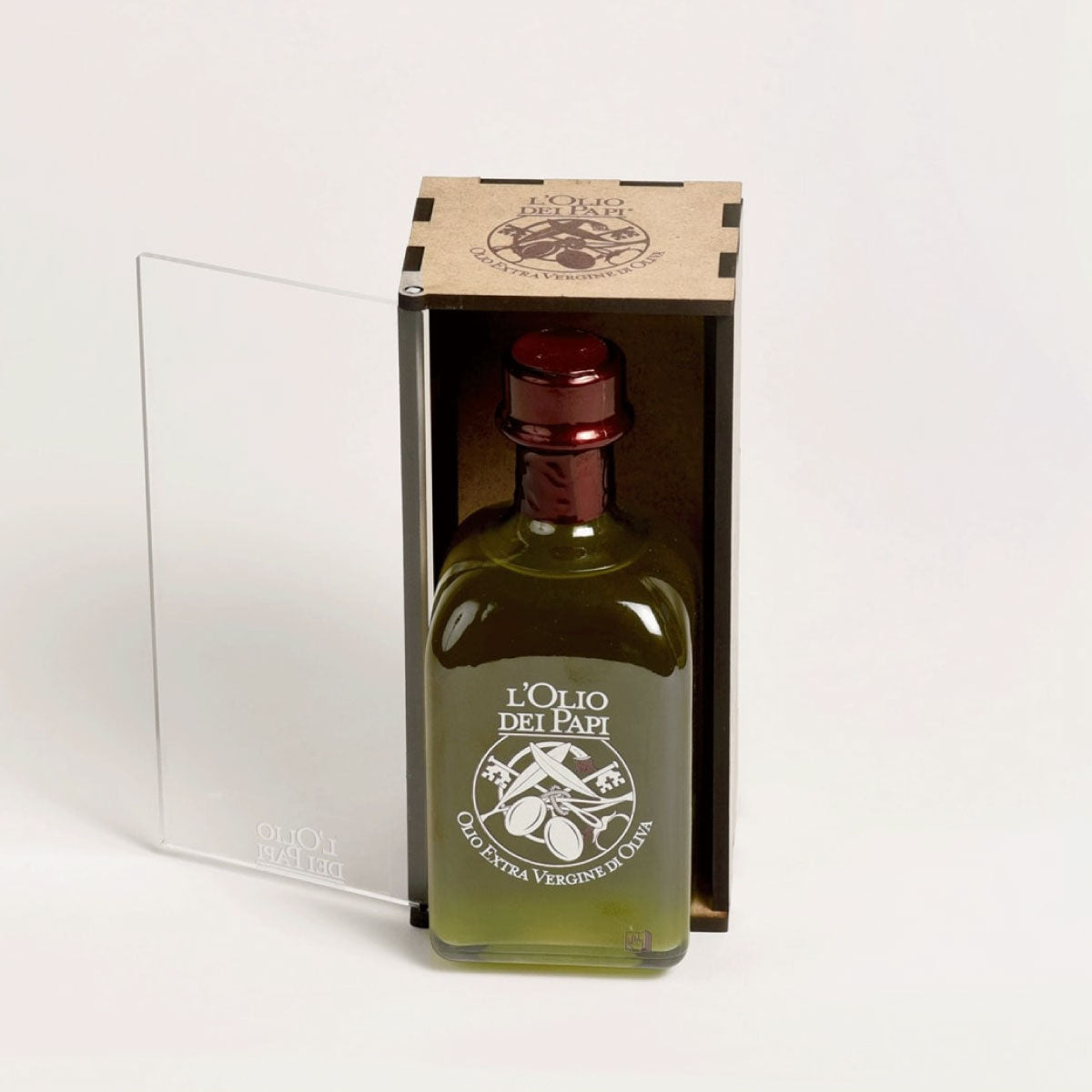 The Oil of the papi 250ml – Gift Box Wooden display case