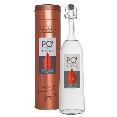 Merlot Grappa "Po' di Poli Secca" - Jacopo Poli (0,7l - cutie)