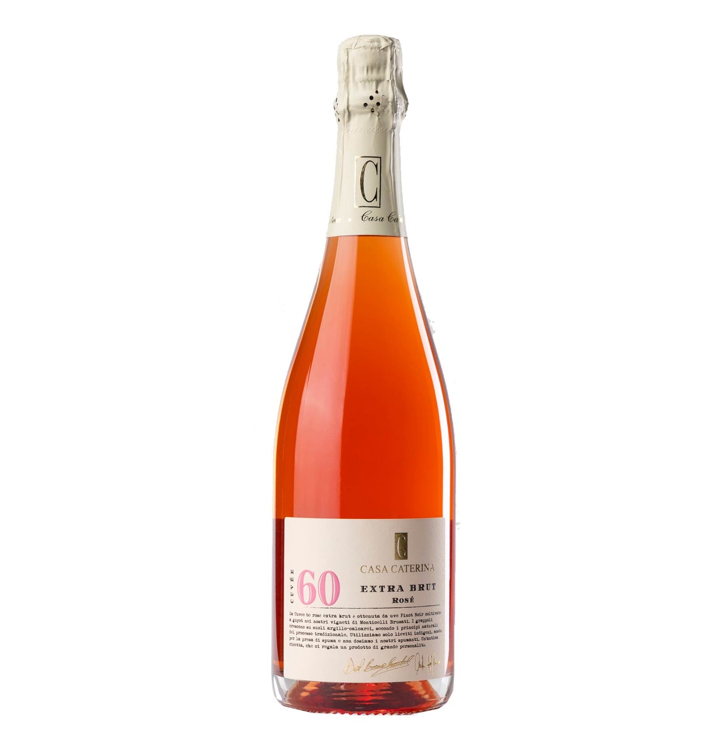 Spumante Rosé Extra Brut "Cuvée 60" - Casa Caterina