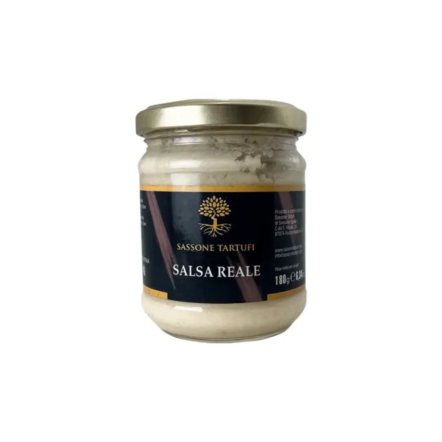 royal sauce with white truffle