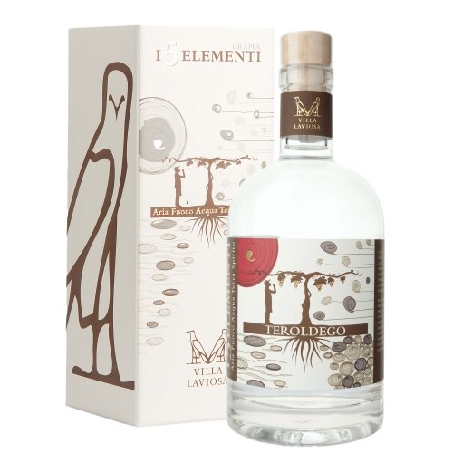 Grappa "The 5 Elements - Teroldego" - Villa Laviosa (0,5l - cutie)